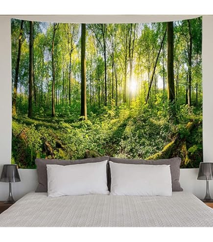 Tentures Murales Galaxie - Tissu Polyester - Motif Espace, Étoiles - Tailles 150x130 Cm à 230x180 Cm - Décoration Chambre, Salon - 5