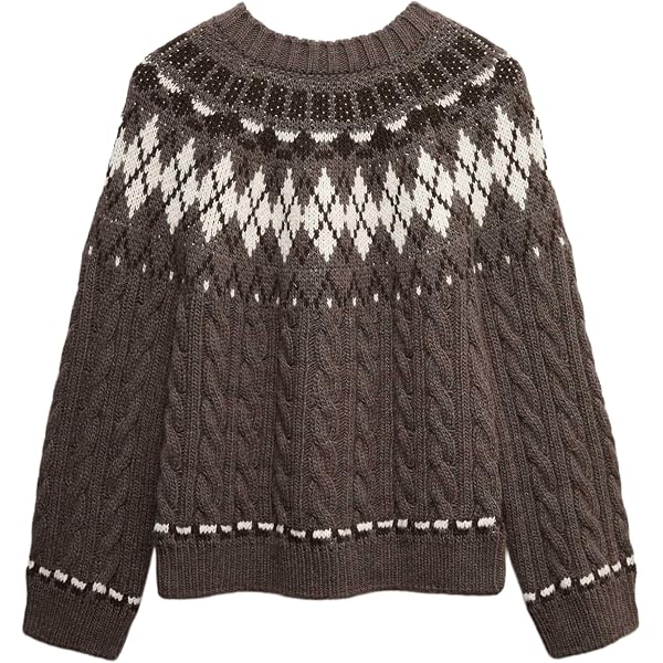 Marks & Spencer Pigiama a Quadri in Puro Cotone da Donna Crema