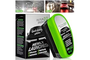 NATURAS BOUQUTIS Nettoyeur Vitre, Oil Film Cleaning Brush- 150ml Film Oleophobe pour Vitre Automobile, Produit Brosse Nettoyage Voiture, Ceramique Voiture, Nettoyant Lave Vitre Voiture, Anti Pluie pare Brise