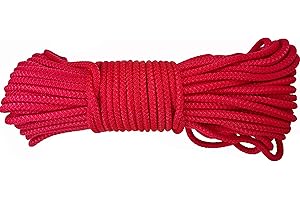 MIXTRADER Polypropylene Rope 4mm (30m, Red)