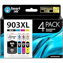 Paeolos 903XL zwarte inktcartridges, compatibel voor HP 903 XL