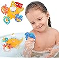 Nuby Floating OctopUS Fun Bath Toy For Toddlers/ Infants Playing - 18M+ , Piece Of 1 Purple, Multi