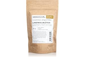 Lavendelblommor 250 g oumbärliga. - hela torkade blommor – intensiv doft, stark arom