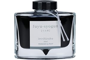 ‎PILOT PILOT Iroshizuku 69215 Füllfederhalter-Tinte, Fuyu-Syogun, Rigor of Winter (kühles Grau), 50 ml Flasche