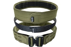 Bear Armz Tactical Kampfgürtel, robuster Nylon-Gürtel, Molle-Riggers-Gürtel von amerikanischem Unternehmen
