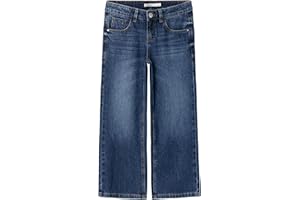 Name IT Nkfrose Wide Jeans 5529-be Noos - Jean Large - Jean Large - Fille