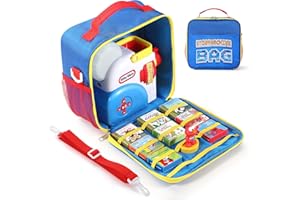 EUGOOCX Funda de Almacenamiento para Little Tikes Story Dream Machine Books Starter Set, Estuche de Viaje para la colección Many Story, Storytime/Little Golden Book(Azul)