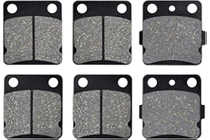 AHL-Kit Motocicleta Pastillas de freno para Yamaha YFM350 Warrior 1989-2004