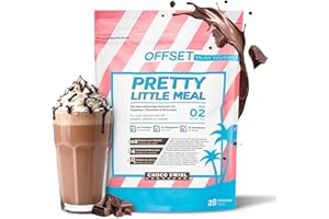 ‎OFFSET NUTRITION OFFSET Nutrition Abnehm Shake Choco Swirl [nur 208 KCAL pro Shake] - 28 Portionen | Mahlzeitersatz | Diät Shake mit 24 Vitaminen & Mineralien | Glutenfreie Trinkmahlzeit