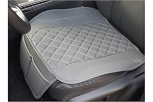 BREMER SITZBEZÜGE Cojín de Asiento de Piel sintética de Piel sintética Compatible con Audi SQ2 cojín en Piel sintética Gris OT409