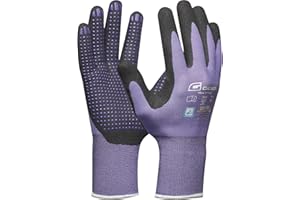 GEBOL 709974 Multi-Flex Lady damskie rękawice ochronne, fioletowe, rozmiar 6 (1 szt.)