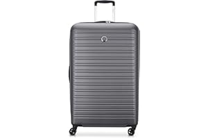 DELSEY PARIS - Segur 2.0 - Valise Grande Taille Rigide - 79x50x34 cm - 109 Litres - XL - Gris