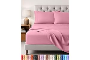 Utopia Bedding 4-Delat Sänglakanset 180x200 - Enkel Skötsel Mjukt Borstat Mikrofibertyg - Platt Lakan, Dra-på-lakan Med 2 Örngott 50x75