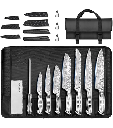 MASTERPRO - SET COLTELLI DA CUCINA IN ACCIAIO INOX CON DOPPIA FORGIATU Masterpro By Carlo Cracco