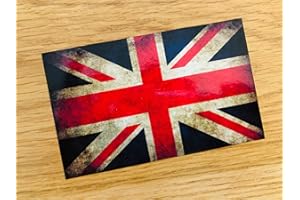 STICKERVERTICKER Mi398 - Pegatina de la bandera de Reino Unido con minibandera de Inglaterra