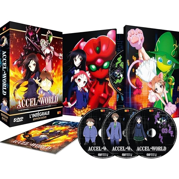 Accel World - Intégrale - Edition Saphir [3 Blu-ray] + Livret: DVD