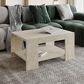 Lina Orta Sehpa &ndash; Modern Minimal Tasarım, Traverten