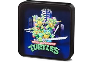 NUMSKULL LÁMPARA PERSPEX 3D TORTUGAS NINJA 20X20CM