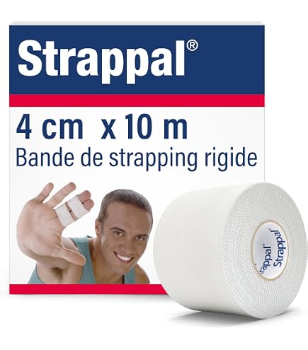 Bande De Strap Pour Doigts Sportifs - 2 Rouleaux De 10m (1,5cm) - Protection Escalade, Musculation, Handball