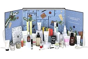 LETZTE STÜCKE La French Beauty Adventskalender – Wert 376 € – 24 französische Produkte für Gesicht, Körper, Haare, Make-up und Parfum – 18 Clean-Beauty-Marken – Hergestellt in Frankreich