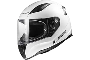LS2, Casco Moto Integral RAPID II SOLID White, S