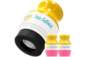 Solar Buddies Sonnencreme-Applikator - 2x Pink - Nachfüllbarer Roll-on Schwammapplikator für Sonnencreme, Sonnenmilch & Lotion für Kinder, Erwachsene & Familien - Fasst 100ml