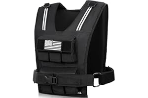 Kamizelka obciążeniowa BAGAIL z wyjmowanymi żelaznymi obciążnikami. Regulowany rozmiar biustu, uniwersalna dla mężczyzn i kobiet. Wytrzymała, idealna na siłownię, jogę i aerobik.