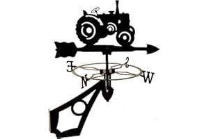 Dragon Laser Ltd., Field Marshall Decorative Weathervane, Tractor, Farming **WITH ANTI-RUST COATING**