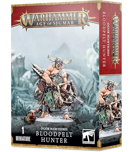 Warhammer 40k Battleforce 2020 – Ogre Mawtribes : Meatgrinder Warglutt – Boîte D’armée Ogres – Jeu De Figurines Games Workshop