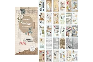 Lychii cinta adhesiva decorativa colección Maletín de maquillaje Bullet para DIY manualidades, Revistas, planificadores, tarjetas, scrapbook (Vintage)