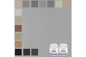 AE AUTO EQUIPE Kit Tessuto Cielo Auto bielastico antimpronta con Trama a Nido d'Ape + 2 Colla Resistente alle Alte Temperature. (3,00 mt., Grigio Chiaro)