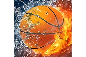 DAERLE Basketball Diamond Painting Kits for Adults, Kids, 5D Game Ball Diamond Painting Kits, DIY Full Drill Diamond Art Painting Picture Diamond Dots for Home Decor 30x30cm