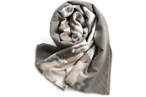 Superora Bufanda Caliente Bufandas Suaves para Mujeres Estolas Envolturas y Chales Patrón Impreso Paisley Floral Patrón Impreso 190cm*65cm