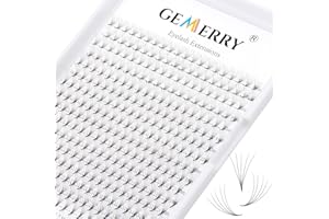 Extension Ciglia 5D Ciglia Volume Russo 0.10 D curl Mix 8-15mm Ciglia Professionali 16 file 320 Ciuffetti Ciglia Premade Lash Extensions di GEMERRY (Big Box 5D-0.10D-mix 8-15mm)