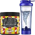 Applied Nutrition Bundle ABE Pre Workout 375g + Electric Shaker | All Black Everything Pre Workout Powder, Energy Drink, Physical Performance, Creatine, Beta Alanine, Caffeine (Drumstick)