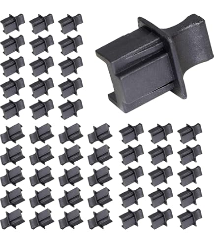 24pcs Anti-poussière Silicone Computer Coverboard Port De La Carte Mère