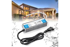 BRIMETI LED Transformator 12V 24W 2A IP67 Vattentät AC 220V till 12V DC LED Drivrutin Strömförsörjning Konstant Spänning Slim