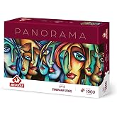 Art Puzzle H&uuml;zn&uuml; Paylaşanlar 1000 Par&ccedil;a Panorama Puzzle