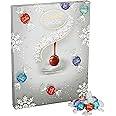 Assorted Chocolate Advent Calendar 2024 - Irresistibly Smooth Milk Chocolate Truffles Assortment Sweet Gift Box 300g. Christmas Chocolate Hamper Box for Secret Santa Gifts with Topline Card (Silver)