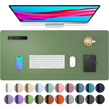 Tappetino Da Tavolo Gaming E Office 1200x600x3 Mm – Base Antiscivolo In Gomma, Superficie Liscia Per Mouse E Tastiera, Arrotolabile, Nero