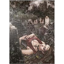 MyPuzzle „Raven“ Von Victoria Francés – 1000 Teile Premium-Puzzle Aus Der Favole-Serie (68 X 48 Cm)