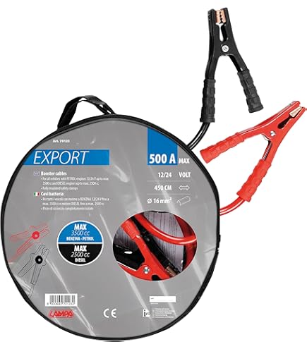 Cavi Di Avviamento OSRAM 700A - Professional, Per Motori Benzina/diesel Fino 5.5L, 3.5m, 12/24V - Foto 7