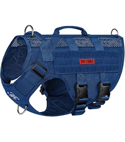 TRUELOVE-arnés A Prueba De Escape Con Bolsillo Con Cremallera, Chaleco Táctico Para Perro