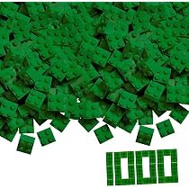 Simba Blox 1000 Bloques De Construcción Verdes: Creatividad Ilimitada Para Pequeños Genios Desde 3 Años