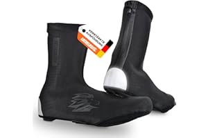 Neopren Rennrad Überschuhe Fahrrad Wasserfest Winddicht Winter Rennradschuhe Regen-Schutz Schuh-Überzieher Reflektierend Über-Schuhe