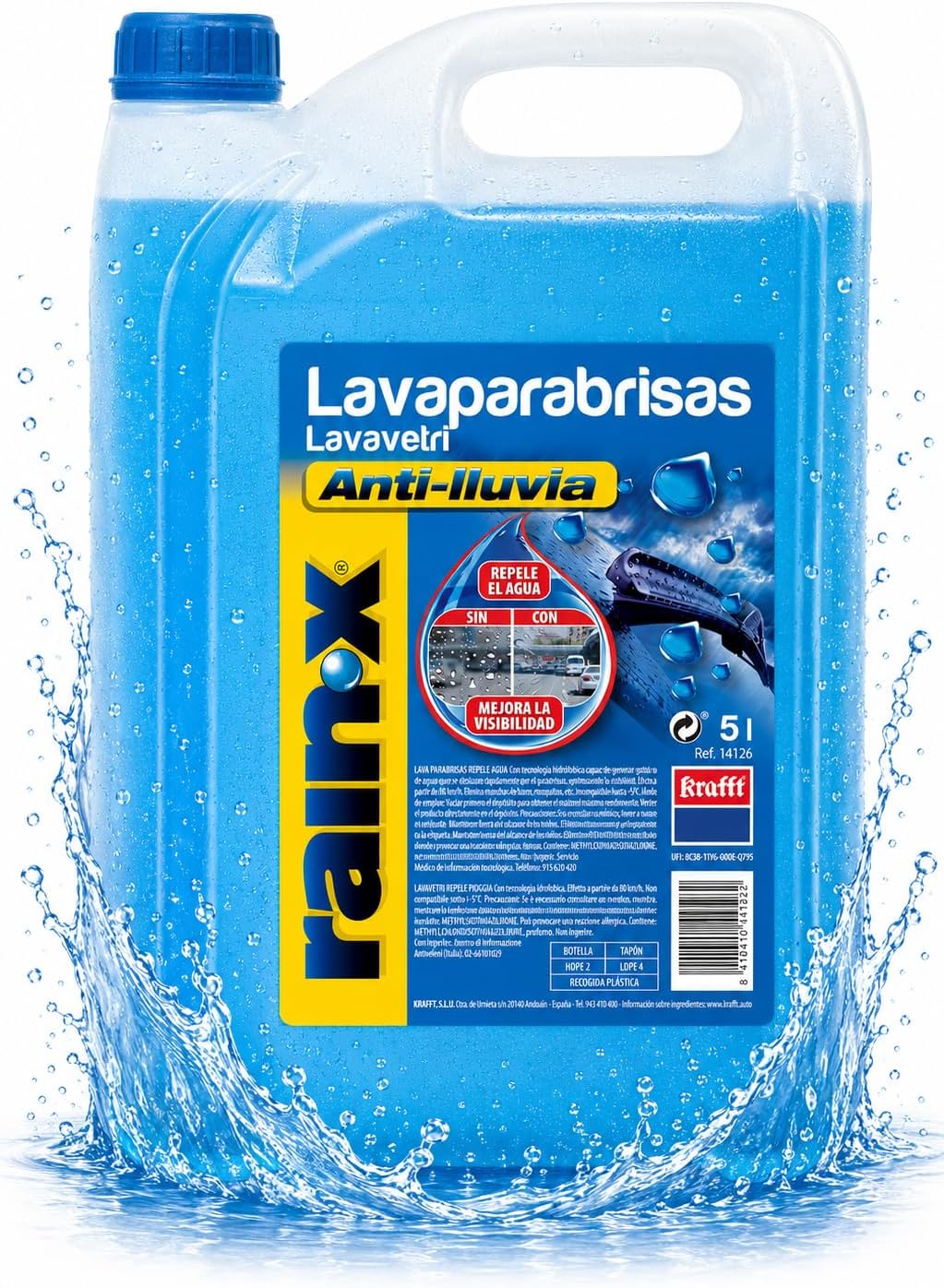 Prise en Main & Utilisation au Quotidien : Rain-X Limpiaparabrisas Coche Antilluvia - Pr