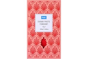PME Sugar Paste Fondant – Red 250g