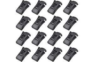 RUOJLING 30 Pcs Accoppia Calzini Per Lavatrice,Mollette Per Calze Per Lavatrice e Asciugatrici,Mollette Per Calze Con Gancio,Mollette Clips Per Calzino Per Lavatrice e Asciugatrice,Niente Acciaio(Nero)