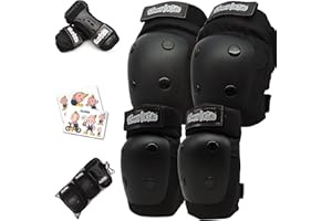 ‎SIMPLY KIDS Simply Kids Knieschoner Kinder I Innovativen Knie und Ellenbogenschützer Kinder mit Handgelenkschoner I Protektoren Kinder zum Laufrad, Fahrrad, Skateboard, Schoner Inliner