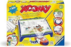 Ravensburger – Xoomy Maxi avec Rouleau Dessin de 6,5 m – Table à Dessiner – Loisir créatif – Mixte – Enfants – Activité créative – Dès 6 Ans – 18142 – Version française, Multicolore, a4